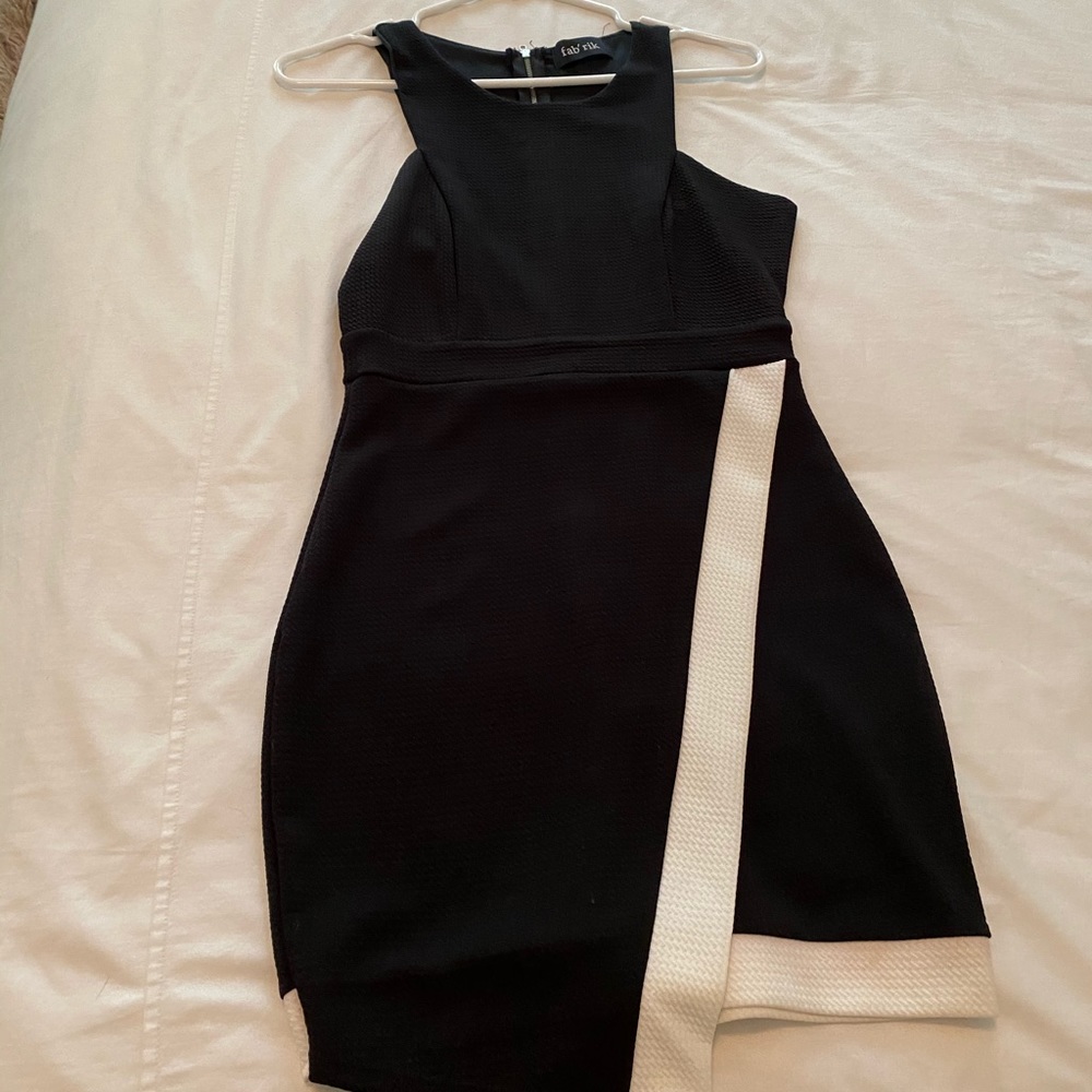 Fabrik dress fitted black